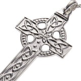 Celtic Cross Sterling Silver Pendant with 20" Silver Chain